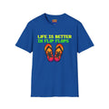 Life Is Better in Flip Flops T-Shirt – Summer Beach Flip-Flop Graphic Tee