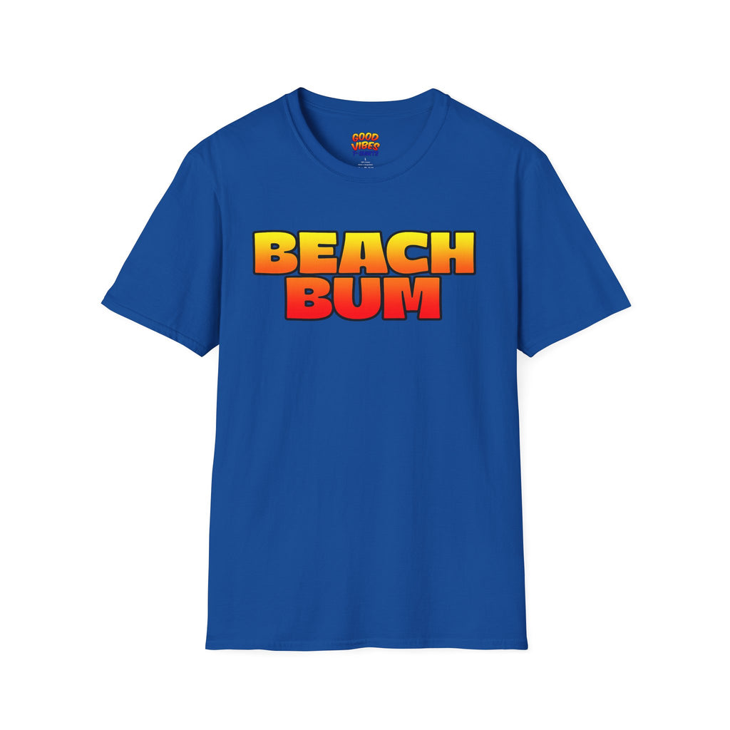 Beach Bum T-Shirt — Vintage Sunset Graphic Tee for Summer & Vacation