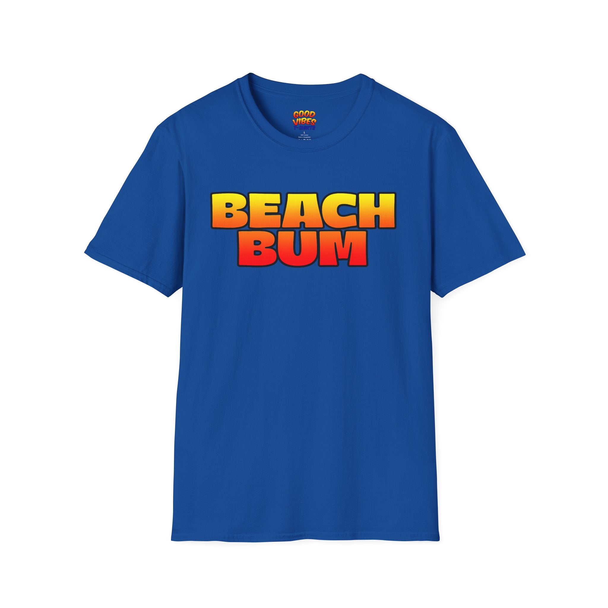Beach Bum T-Shirt — Vintage Sunset Graphic Tee for Summer & Vacation