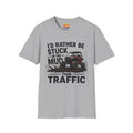 I'd Rather Be Stuck in the Mud Than Traffic T-Shirt — Off-Road Jeep Tee for Truck & 4x4 Enthusiasts