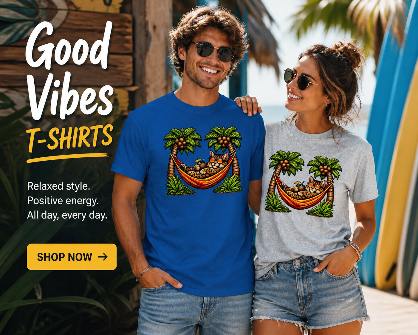 Lazy Cat T-Shirt