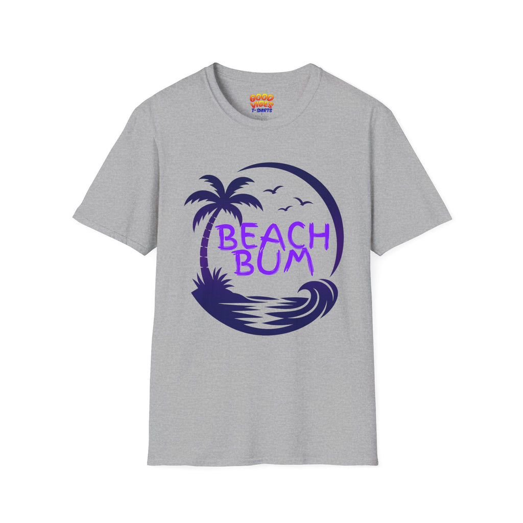Beach Bum T-Shirt — Palm Tree Surf Graphic Tee