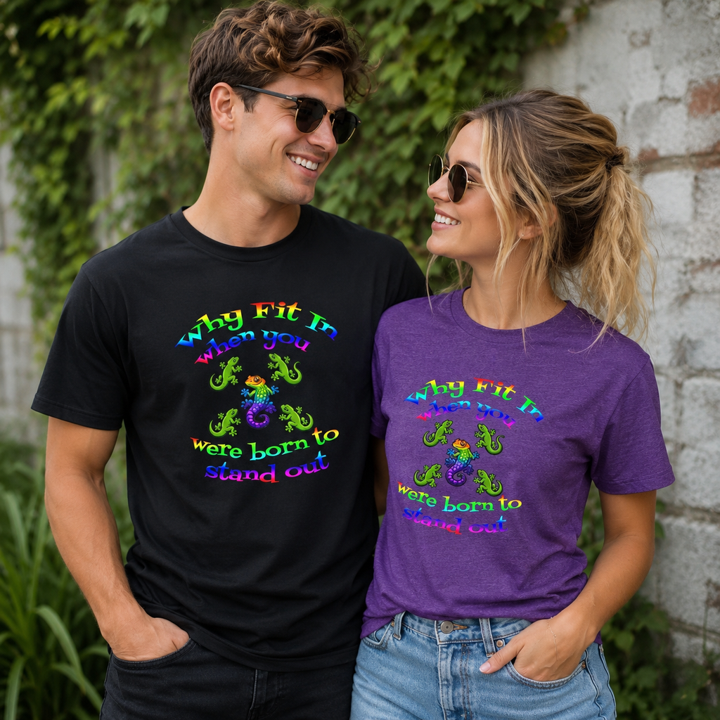 Why Fit In When You Were Born to Stand Out T-Shirt