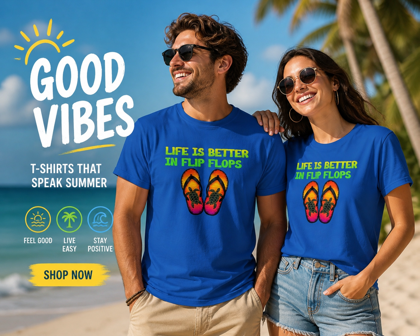Life Is Better In Flip Flops T-Shirt