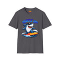 Surfs Up Shark Graphic T-Shirt — Surfing Beach Tee