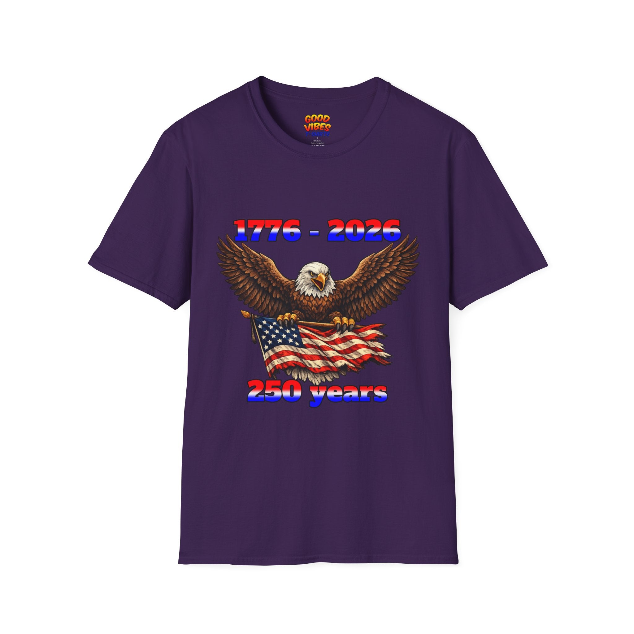 1776–2026 Eagle & Flag 250 Years Celebration T-Shirt