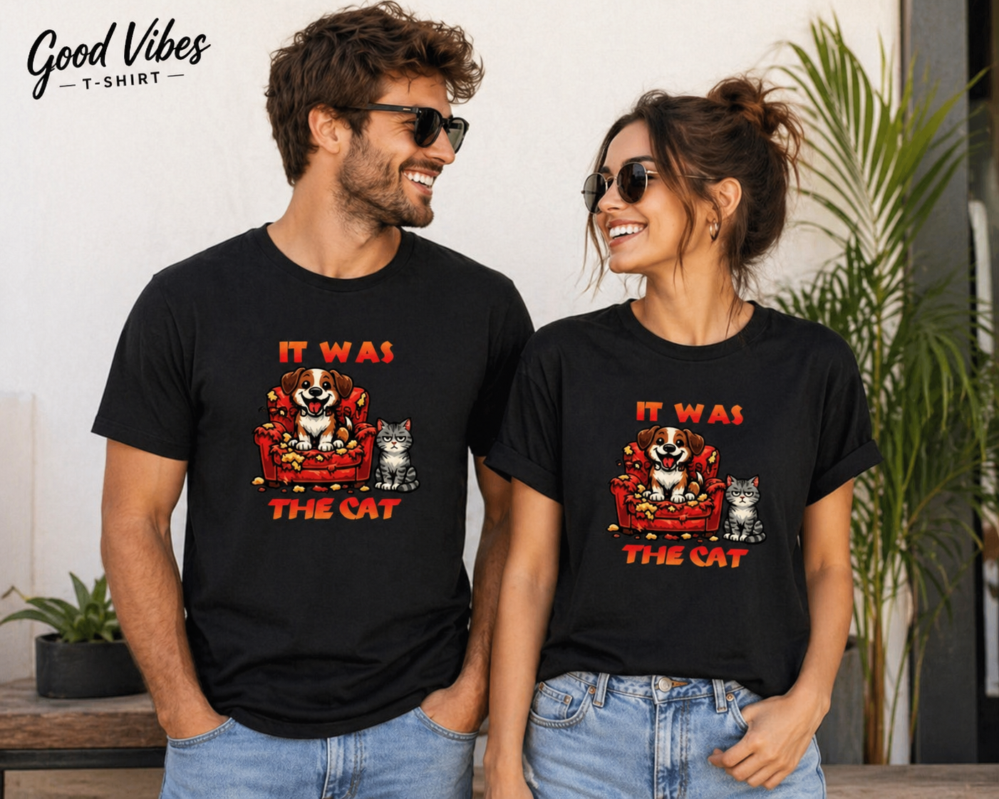 It Was The Cat T-Shirts